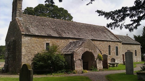 The 12th-century church in the hamlet of Isel, Cumbria